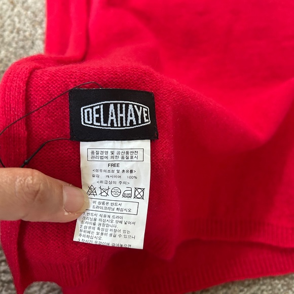 100 percent cashmere scarf - Dela Haye Brand - Picture 4 of 6